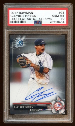 Psa yankees gleyber - gleyber, torres