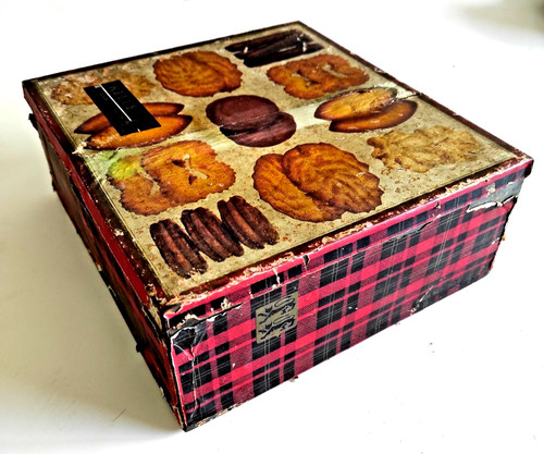 Boite gâteaux métal - boite, en