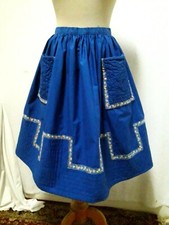 N24 Jupe piquée provençale Cotillon T.36 VINTAGE 60 Quilted provençal skirt  XS