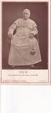 Photo CDV du Pape Pie IX