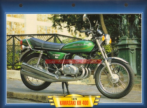 Kawasaki 400 kh400 1976 - kawasaki, kh