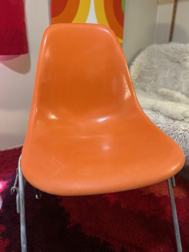 Vintage orange herman miller - herman,