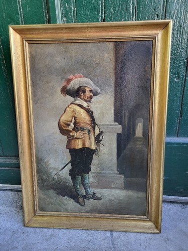 Tableau peinture mousquetaire - tableau,