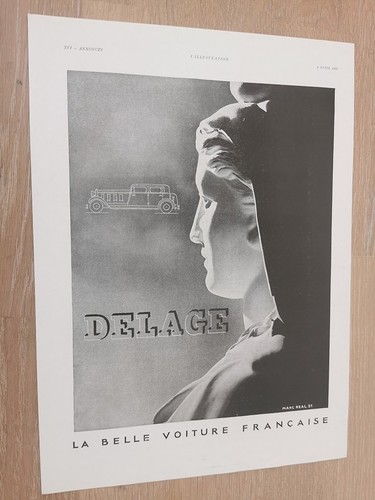Publicité 1932 delage - 1932,