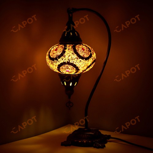Lampe table mosaïque - de, en
