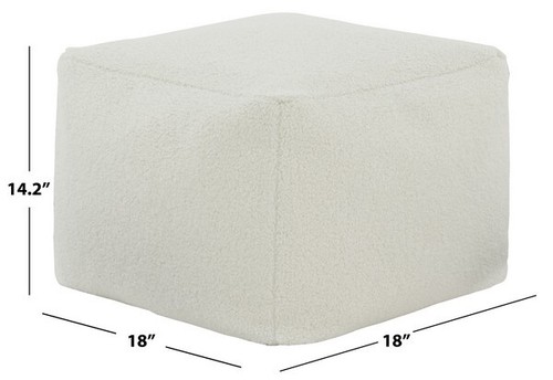 Safavieh samuels boucle pouf - safavieh,