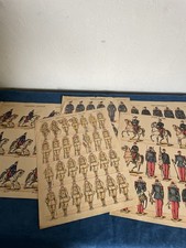 Lot ancien de planches