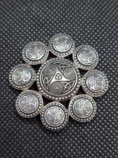 Ancienne Broche Kelt Art Déco