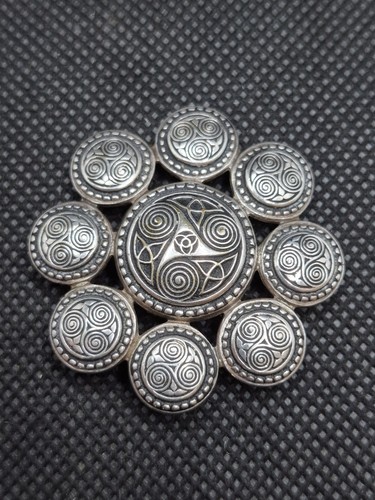 Ancienne broche kelt art déco - broche,