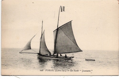 Carte postale bateau voilier - carte,