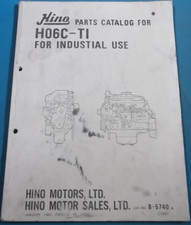 Hino H06C-TI Industriel Moteur