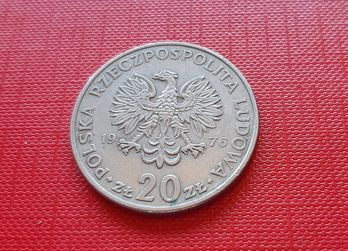 Pologne monnaie 20 zlotys - ,,
