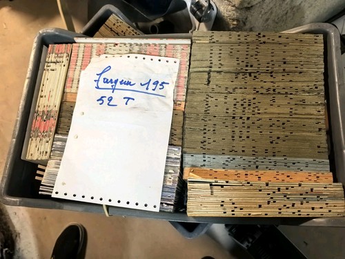Lot cartons perforés - lot,