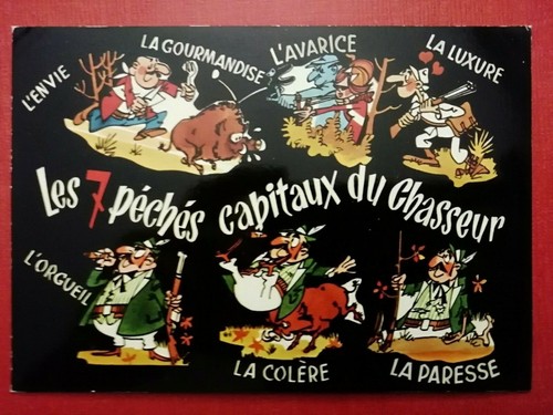 Cpsm humoristique illustrée - cpsm,