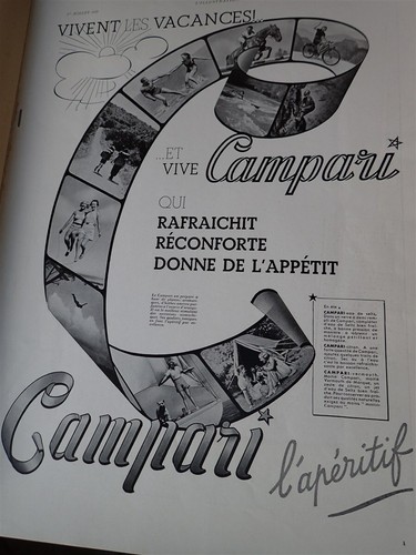 Campari bitter peinture - campari,