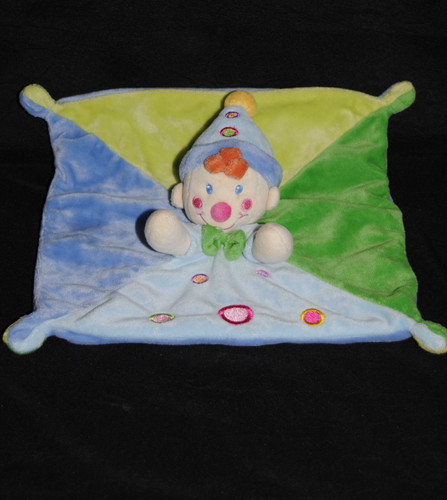 🤡Doudou plat lutin clown