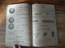 catalogue BALP 1930 - Articles de sport : foot, escrime, tennis, rugby, boxe ...