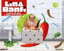 Statue Infinie 101162 Lino Banfi Corne De Bœuf Et Lait Écrémé Cinémini PVC