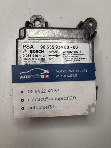 Calculateur capteur airbag - calculateur,