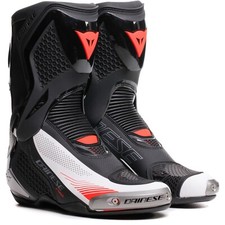 Bottes De Moto Pour Hommes 48 - Dainese Torque 4 Air - Noir-Blanc-Fluorescent