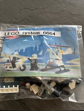 Set Lego 6664 vintage : La Patrouille de Police sans boite avec notice complet.