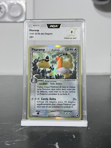 Carte pokémon pharamp - carte,