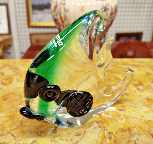 Poisson ange verre - en, verrerie