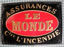 Plaque non émaillée - non,