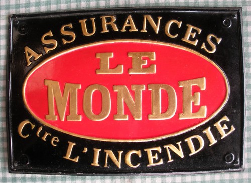 Plaque non émaillée - non,