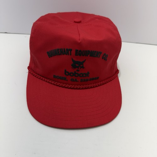 Vintage red bobcat equipment - red,