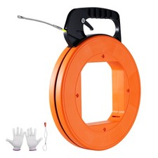 VEVOR Aiguille Électricien Tire Fil Câble Électrique avec Boîtier 30,5 m 1,58 mm