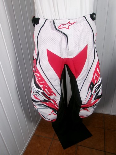 Pantalon moto cross rouge - moto,