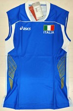 6838 ASICS Fipav Équipe Italie Femme Maillot Course Nationale Volley-Ball Ita