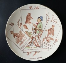 Assiette parlante XIX humour