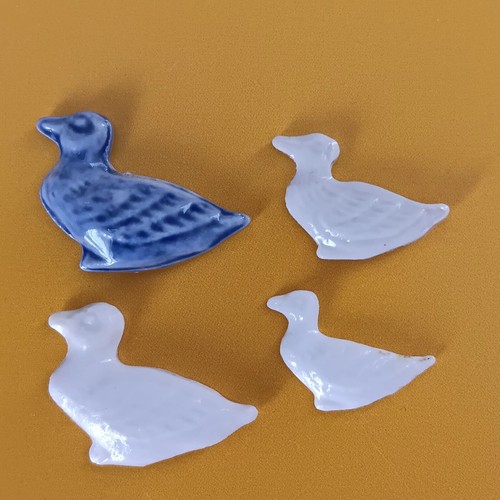 Quatre fèves canard - quatre,