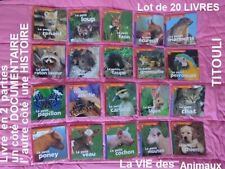 TITOULI - LOT  2 - 20  livres 2 en 1  - VIE des ANIMAUX  /  HISTOIRES d' ANIMAUX