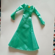 Winx ou autre poupée- robe longue verte- bal- vêtement  ❤️ 113