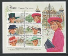 GRENADA GRENADINES # 1998 a-f