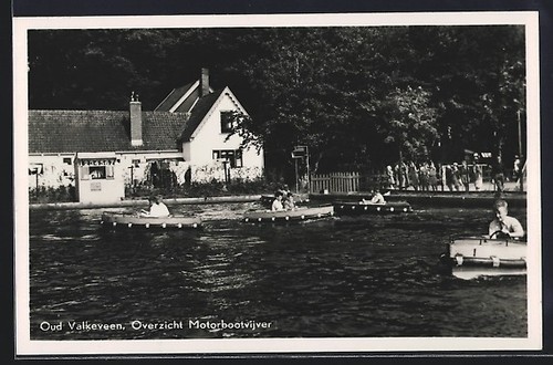 Carte postale vieux valkeveen - carte,
