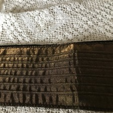 ruban ancien soie 2 M 35 X 8