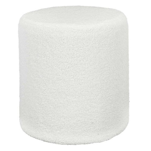 Pouf bouclette rhea 35cm - pouf, "rhea"