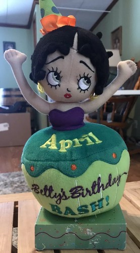 Rare betty boop plush - 12",