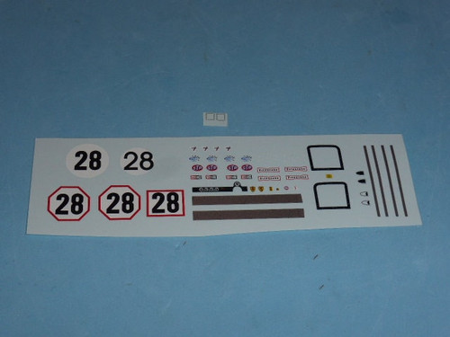 Decals ferrari 512s works - decals,