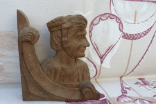 Petite sculpture bois ancienne - petite,