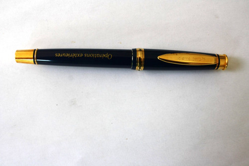 Stylo plume vintage - , pierre