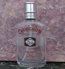 FLACON de PARFUM vide en verre CHEVIGNON eau de toilette PARIS made in FRANCE