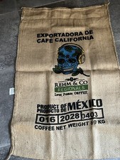 sac toile de jute café