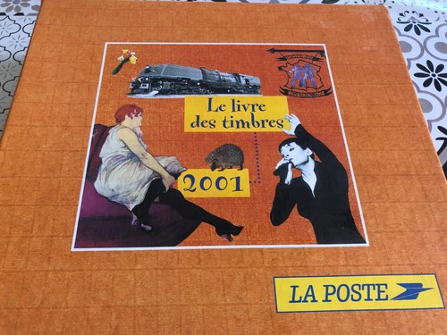 Livre des timbres 2001 - des,