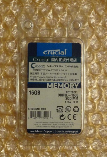 Ordinateur portable crucial - portable, 16