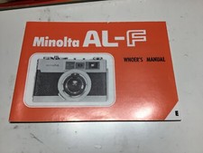 Mode d'emploi Minolta AL-F en